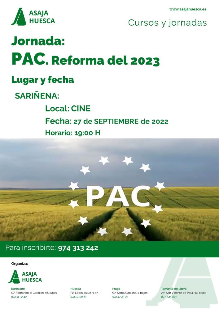 Imagen Jornada PAC Reforma 2023
