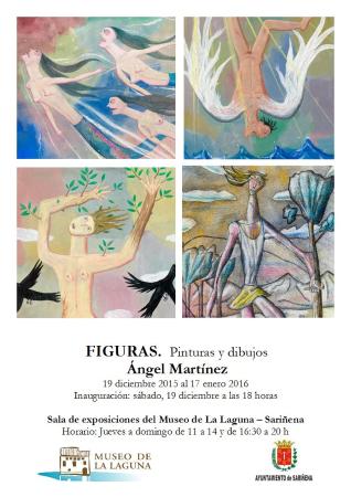 Imagen Figuras. Pinturas y dibujos de Ángel Martínez