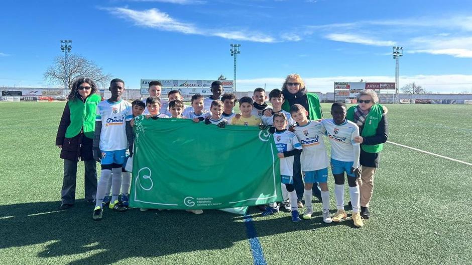 Imagen Goles solidarios, talleres infantiles y charlas de prevención marcan el mes contra el cáncer en Sariñena