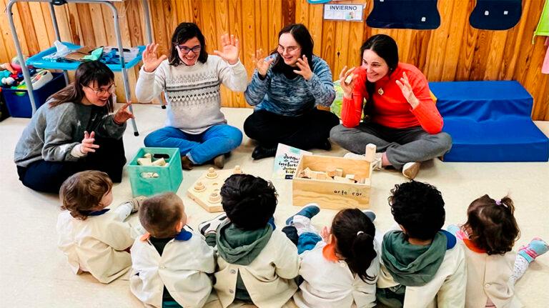 Imagen Artecor Monegros lleva sus juegos inclusivos a las escuelas infantiles de Sariñena y Tardienta