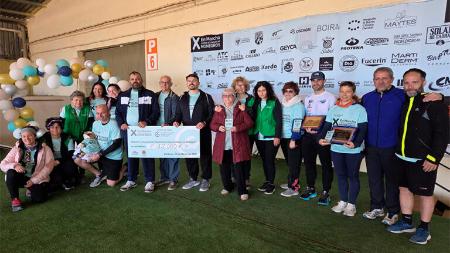 Imagen Monegros marcha unida contra el cáncer: «Actividades así nos ayudan...