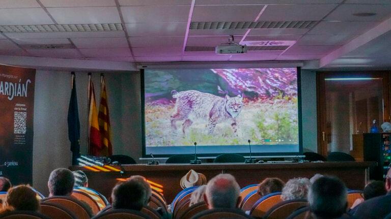 Imagen ‘El retorno del guardián’ llega este jueves a Sariñena para reabrir el debate sobre el regreso del lince a Los Monegros
