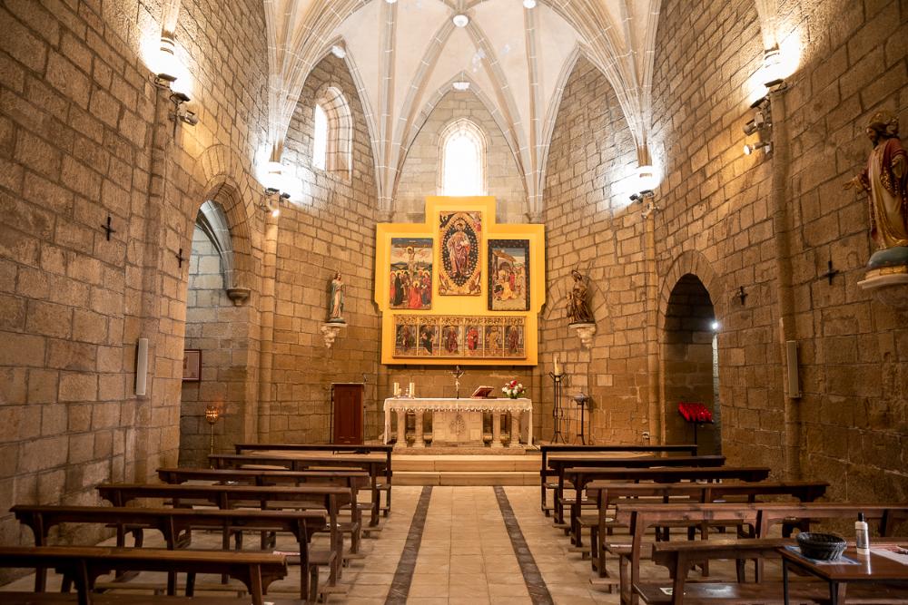 Imagen: Detalle del interior de la Iglesia Parroquial