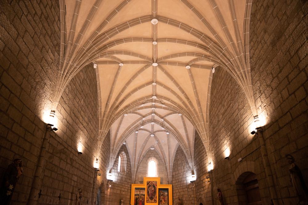 Imagen: Detalle del interior de la Iglesia Parroquial