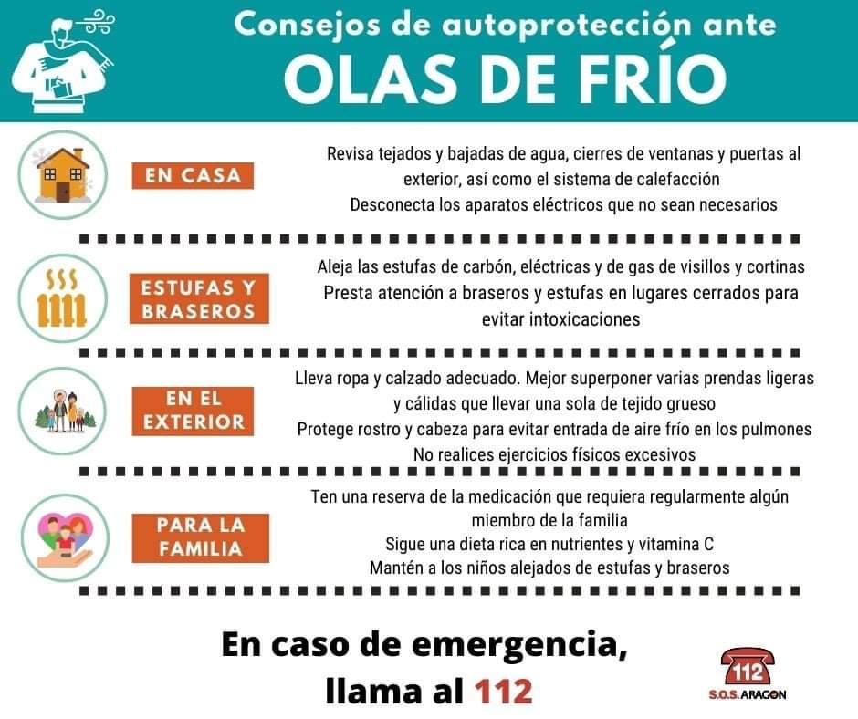 Imagen Aviso del 112 por frío