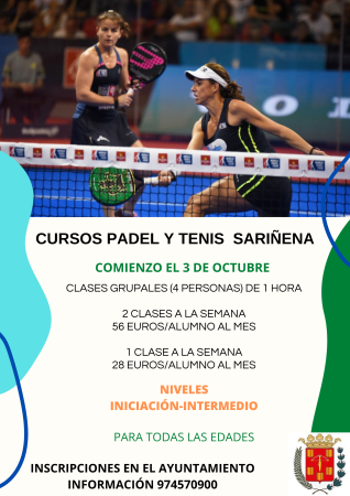 Imagen Cursos Pádel y Tenis Inviernos 2022